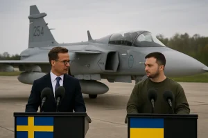 "Gamechanger" aus Schweden: Ukraine kann bald die ersten ersehnten Gripen-Kampfjets erhalten