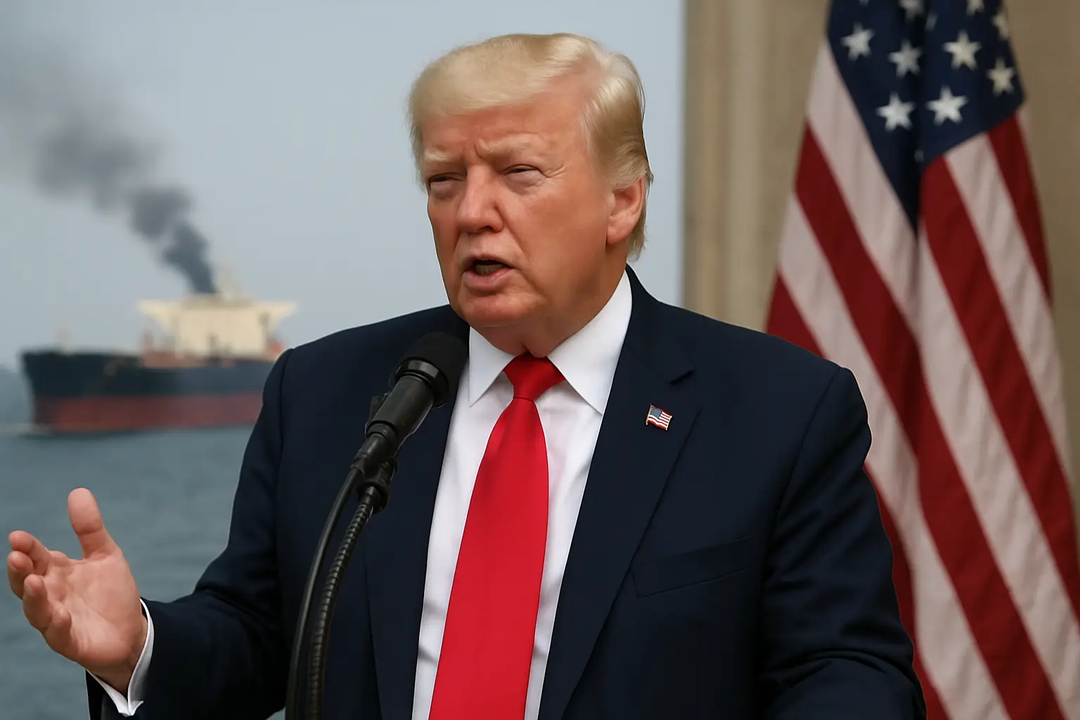 Gegenschläge angedroht: Trump knöpft sich Huthi-Miliz wegen Tankerbeschuss vor