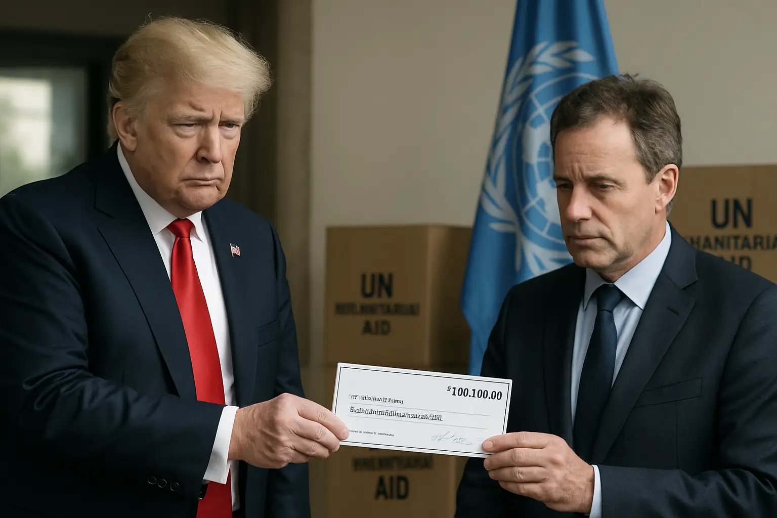 Geknüpft an Bürokratieabbau: USA geben UN eine Milliarde Dollar für humanitäre Hilfe