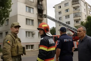 Gesamte Sprengladung detoniert: Russische Drohne schlägt in rumänisches Hochhaus ein