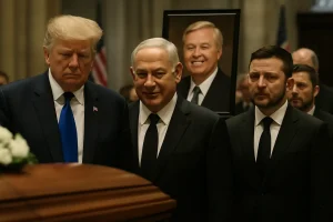 Graham geht, zwei Kriege bleiben: Trump trifft bei Trauerfeier sein politisches Schicksalsduo