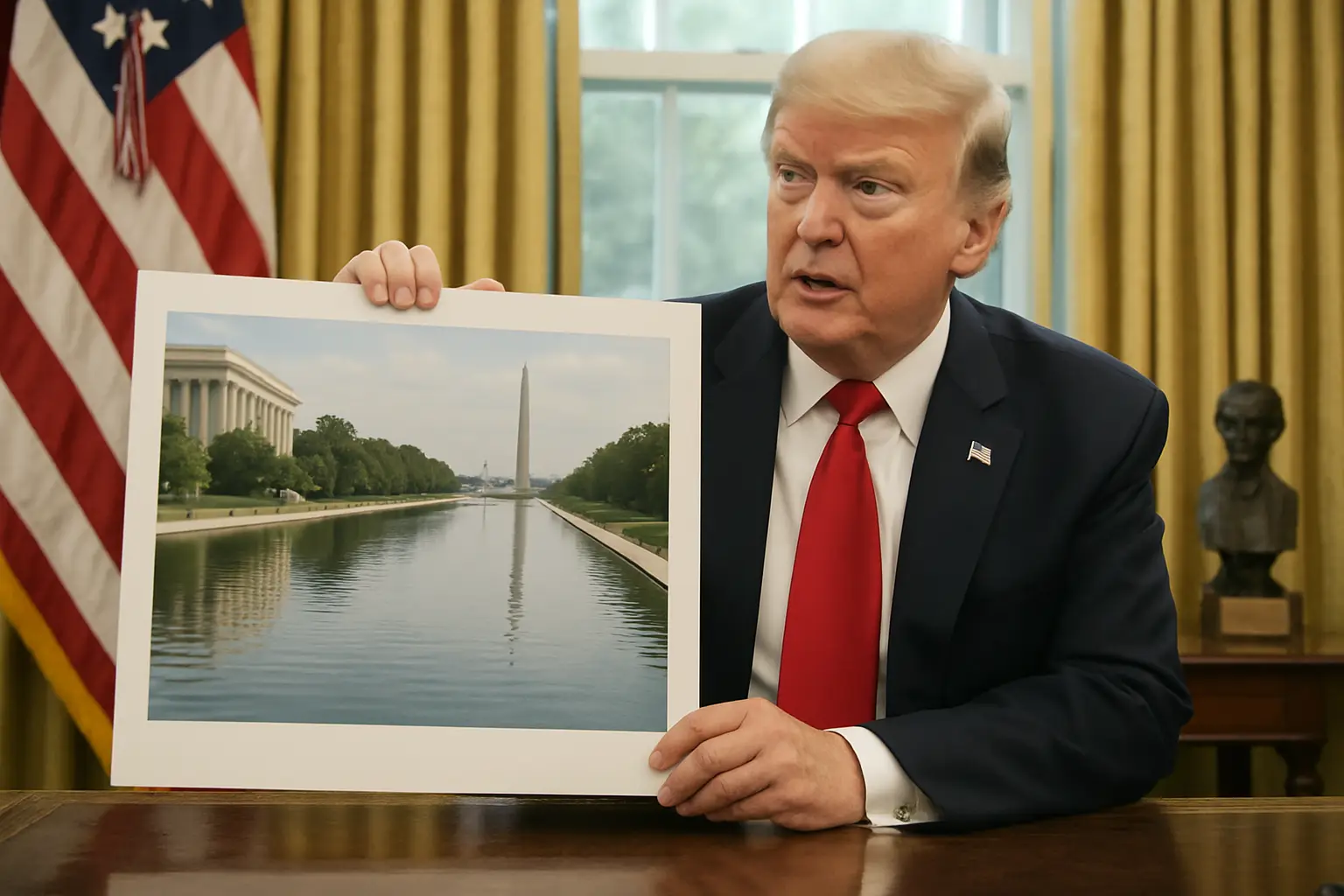 "Größer als Wolkenkratzer": Trump nutzt Nationalparksgelder für Verschönerung seiner Hauptstadt