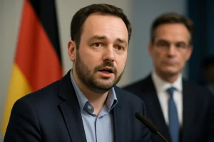 "Grüne tun der Union gut": Felix Banaszak lobt Hendrik Wüst und dessen "sehr gut funktionierende Koalition"