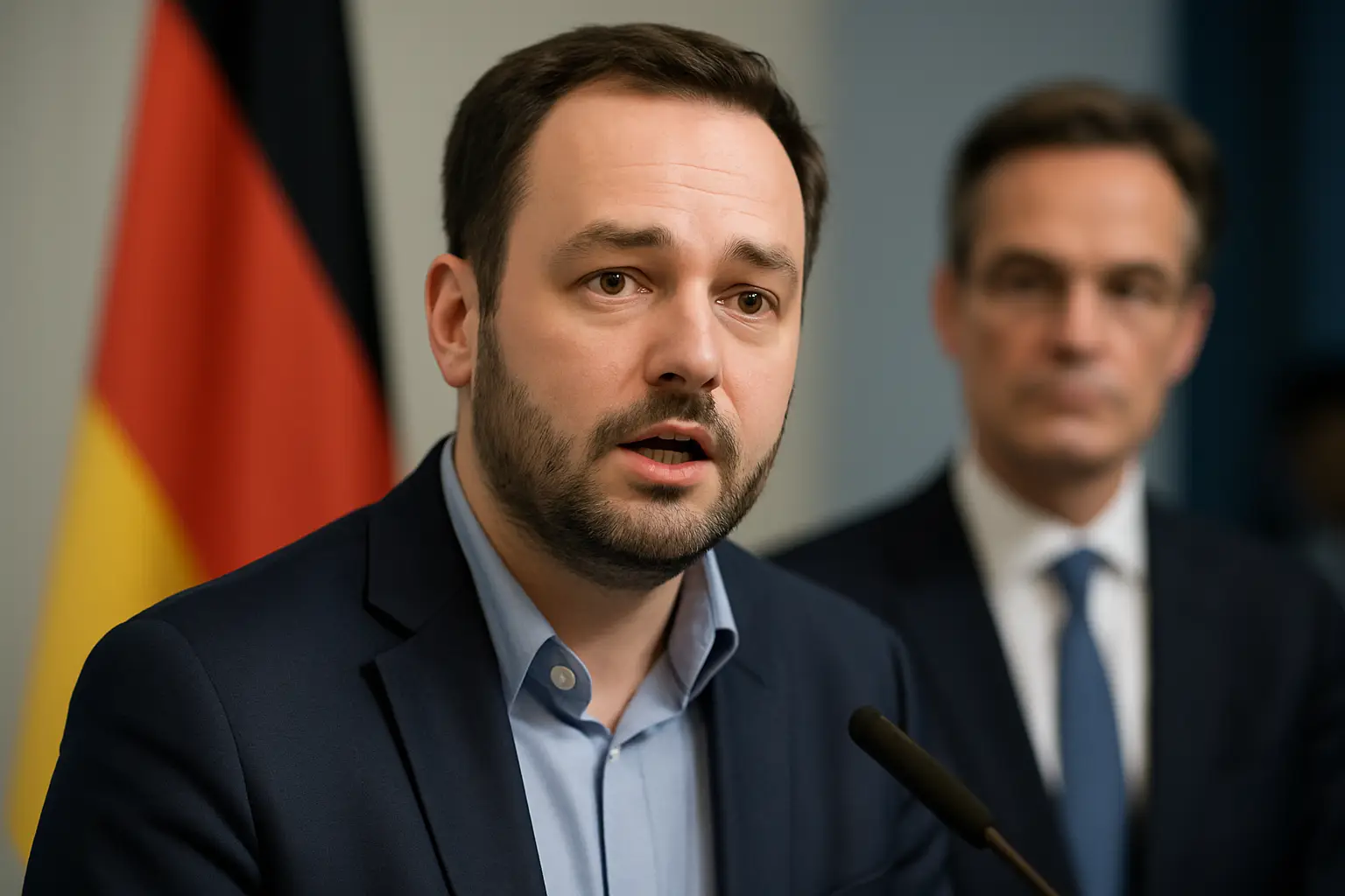 "Grüne tun der Union gut": Felix Banaszak lobt Hendrik Wüst und dessen "sehr gut funktionierende Koalition"
