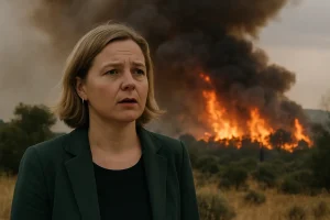 Grünen-Chefin zu Waldbränden in Südeuropa: "Wir dürfen unsere Nachbarn nicht alleine lassen"
