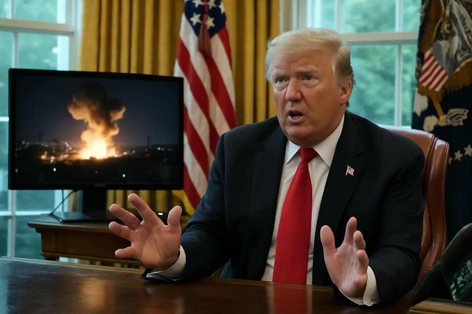 Hafenstadt im Visier?: USA starten weitere Angriffswelle - Iran beklagt "Aggression"