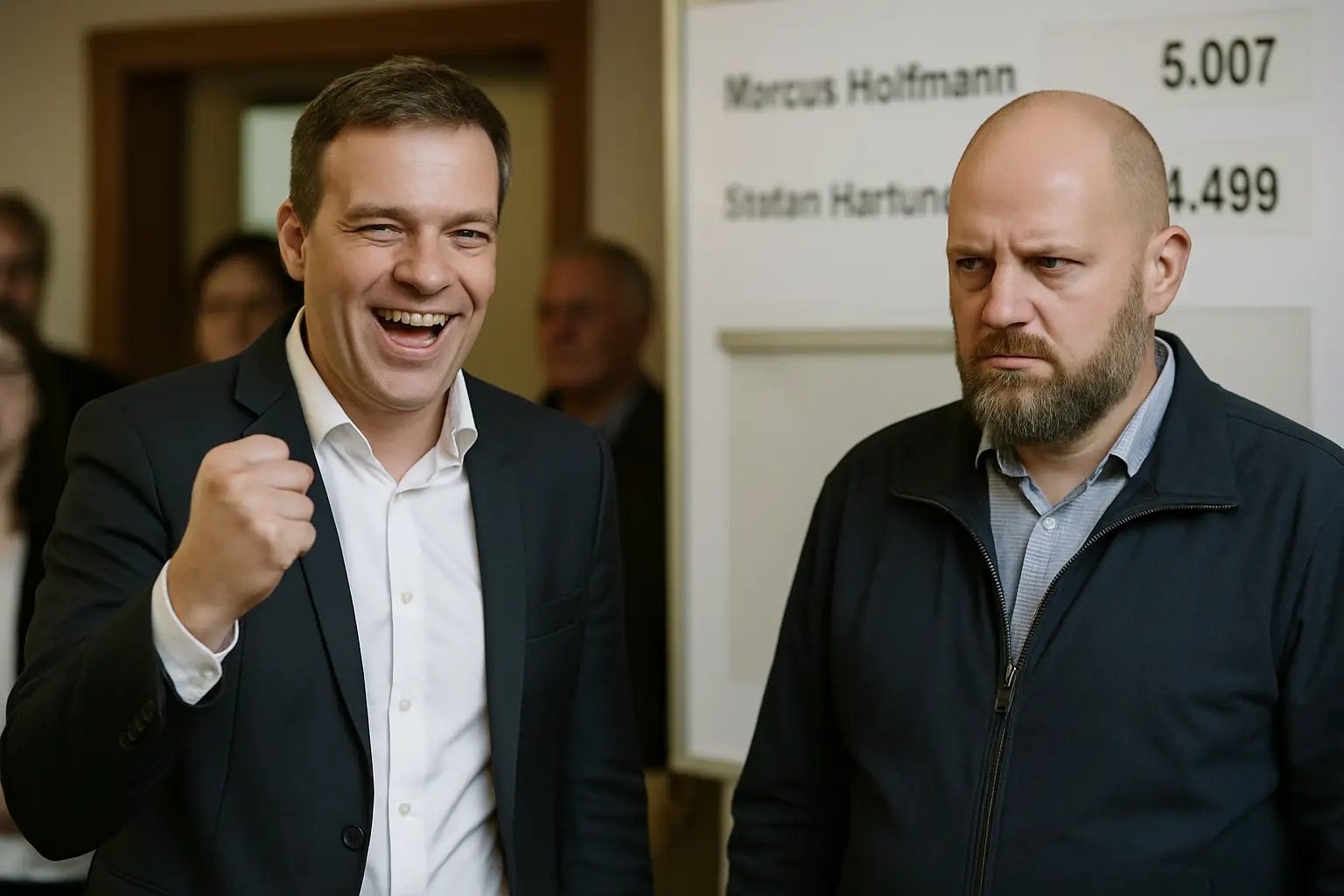 Hoffmann obsiegt: CDU-Kandidat gewinnt OB-Wahl in Aue gegen Rechtsextremen