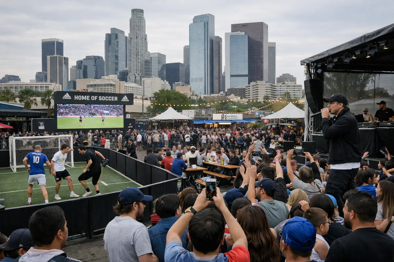 „Home of Soccer“-Zentren zur WM 2026 in LA, New York & Toronto