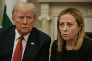 "Ich und Italien flehen niemals": Trump spottet über Meloni - Regierungschefin ist fassungslos