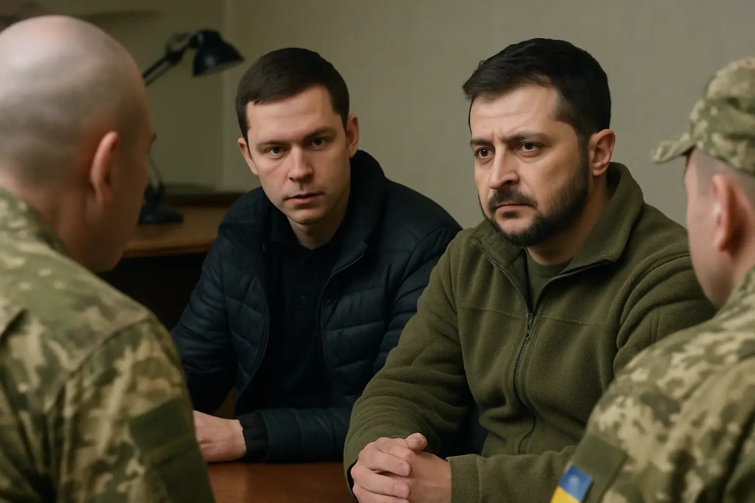In der Ukraine braucht sich etwas zusammen