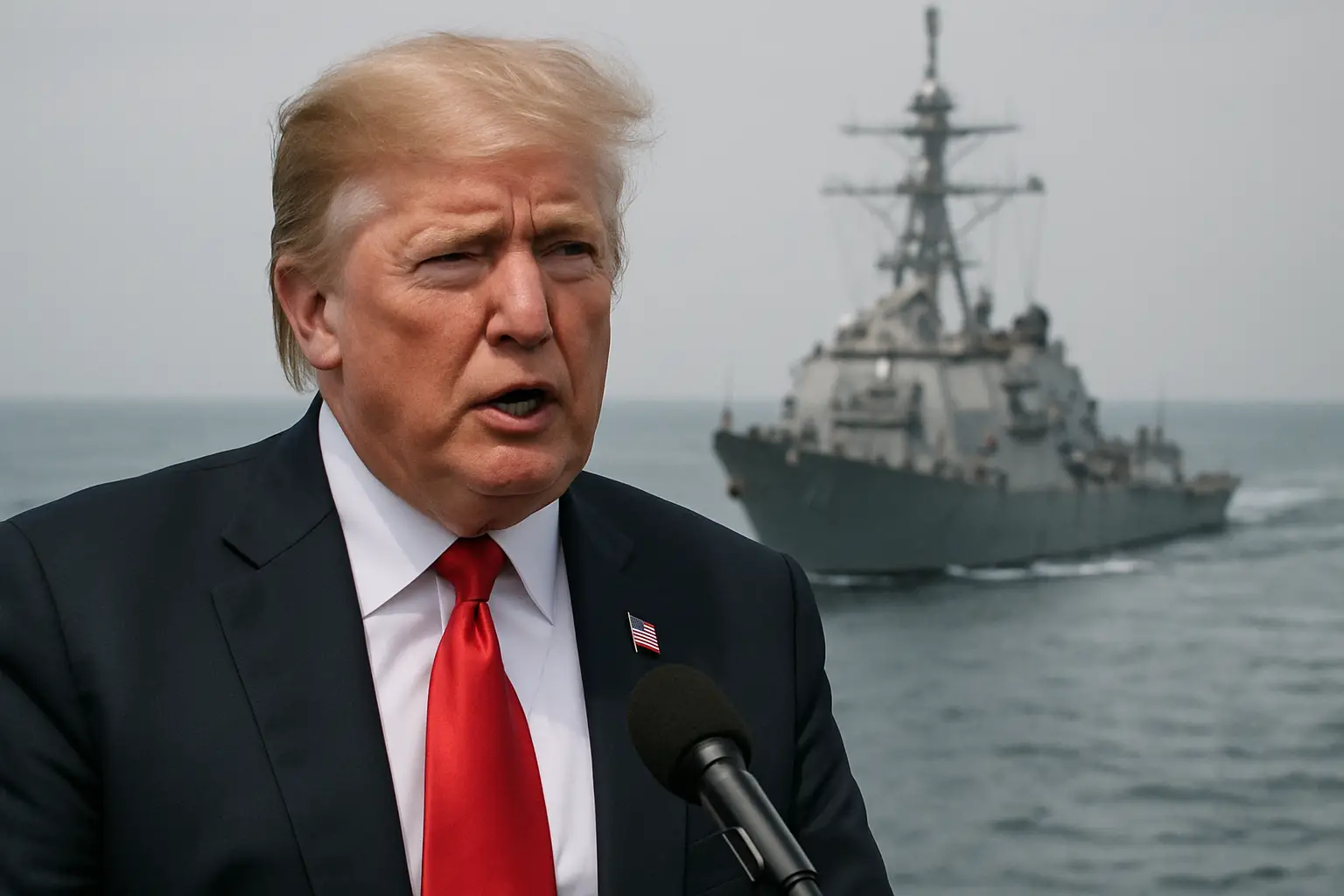 Iranischer Außenminister verspottet: US-Militär führt Trumps Hafen-Blockade durch und greift erneut Iran an
