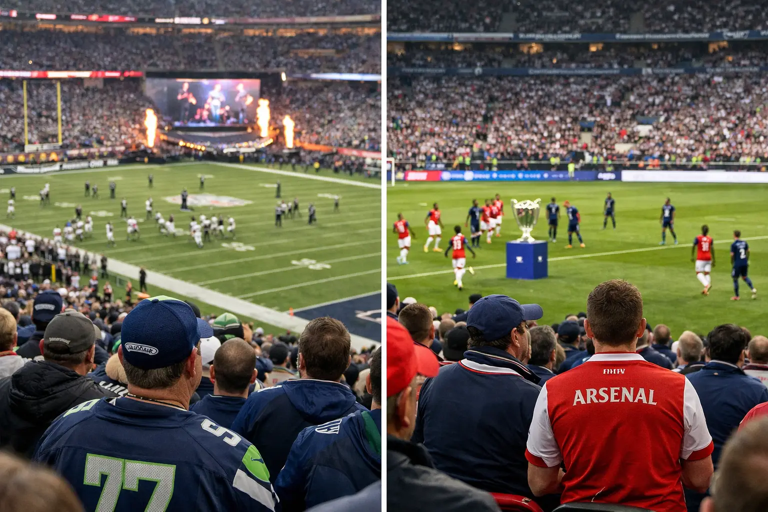 Ist das Champions-League-Finale größer als der Super Bowl? Einschaltquoten im Vergleich