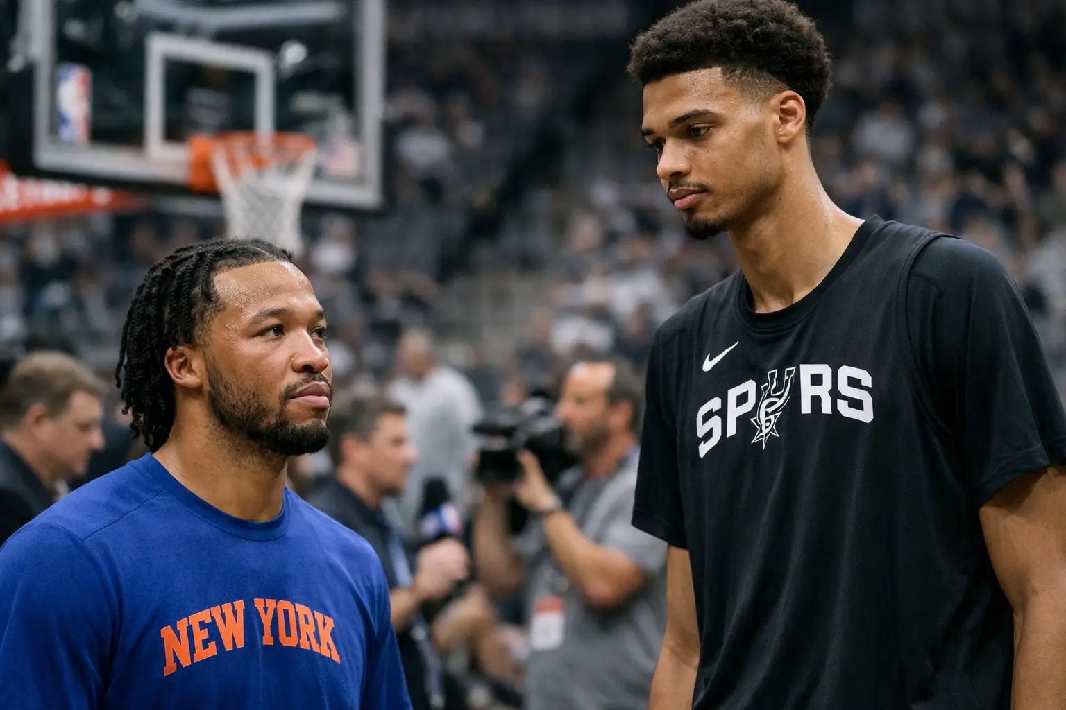 Jalen Brunson über Victor Wembanyama: Knicks vs Spurs in den NBA Finals