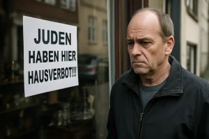 "Juden haben hier Hausverbot!!!": Flensburger Ladeninhaber erhält für antisemitischen Aushang Bewährungsstrafe