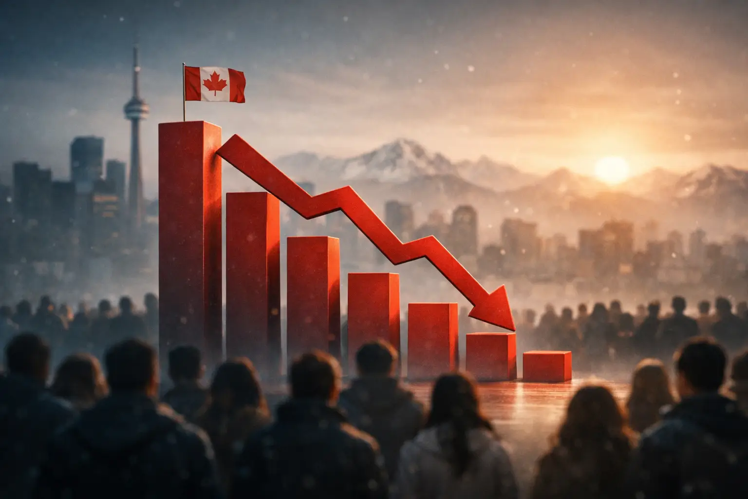 Kanadas Bevölkerung sank zum zweiten Mal in Folge Ende 2025: StatCan
