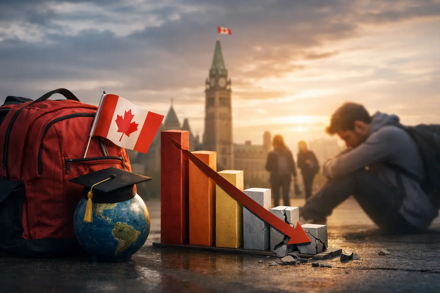 Kanadas internationale Studierendenzahlen fallen auf Pandemie-Niveau – StatCan