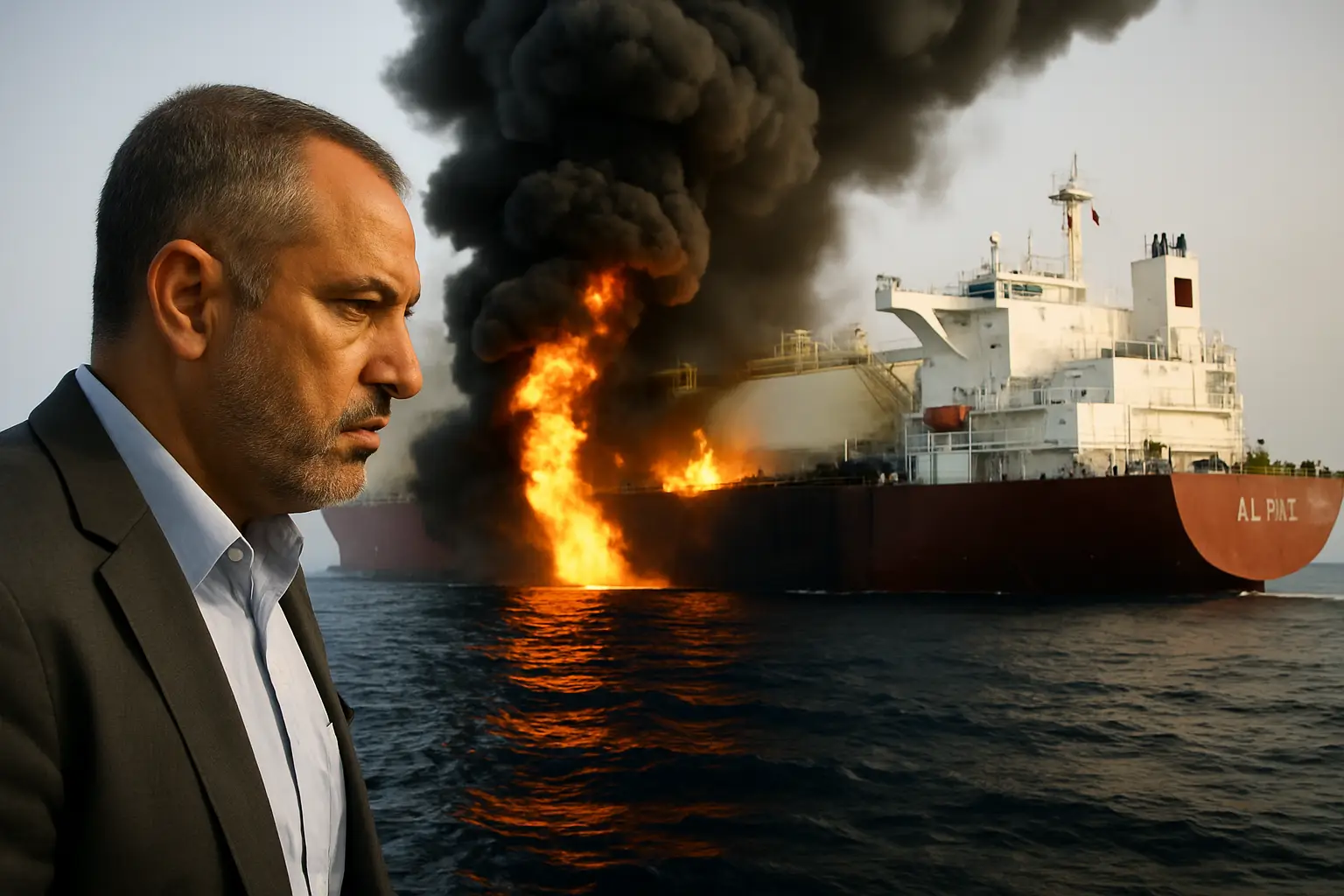 Katar mach Iran verantwortlich: Tanker droht nach Angriff nahe Straße von Hormus zu explodieren