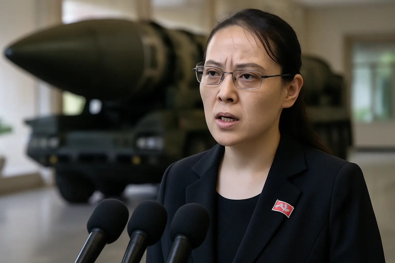 "Keine Drohungen tolerieren": Kim Yo Jong: Nordkoreas Status als Atommacht ist unverhandelbar