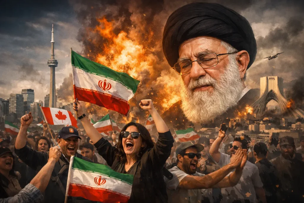 Khameneis Tod löst Jubel bei iranisch-kanadischer Gemeinschaft aus – Liberaler Abgeordneter