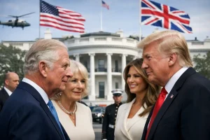 King Charles III trifft Trump zum US-Staatsbesuch trotz Spannungen