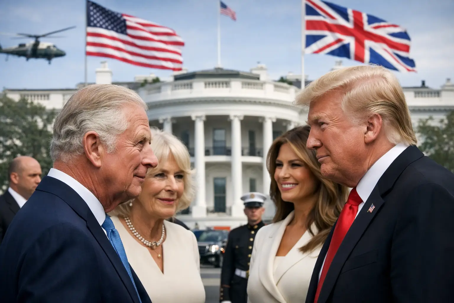 King Charles III trifft Trump zum US-Staatsbesuch trotz Spannungen