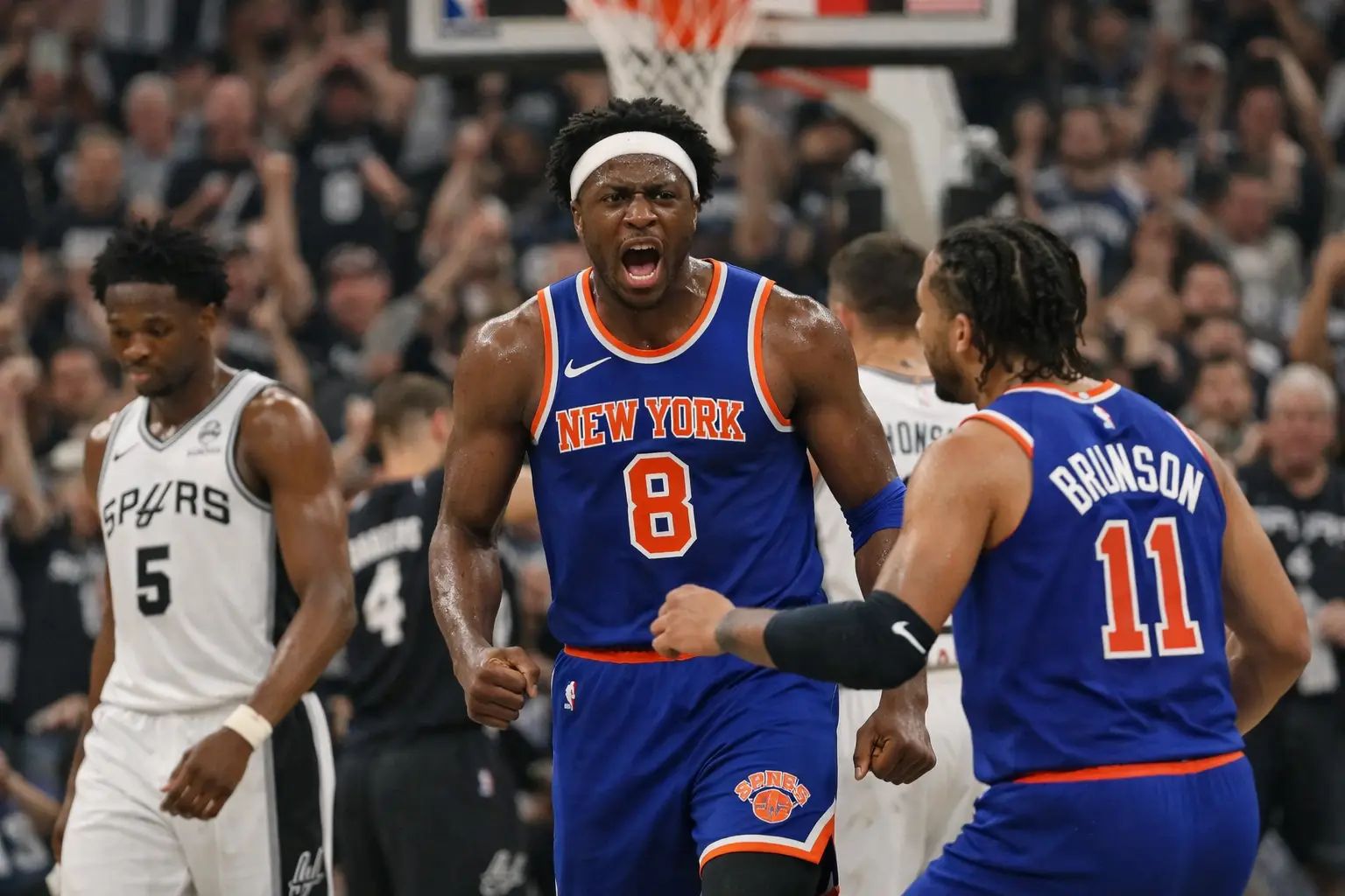 Knicks‘ OG Anunoby schreibt NBA-Finalgeschichte gemeinsam mit Michael Jordan