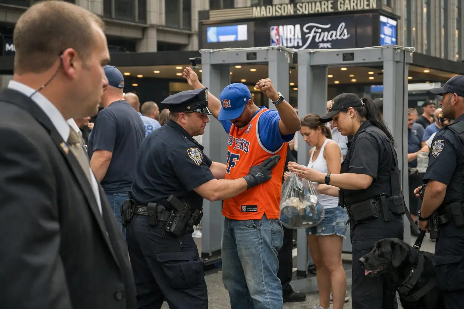 Knicks verschärfen Sicherheitsmaßnahmen für NBA-Finals-Spiel im MSG