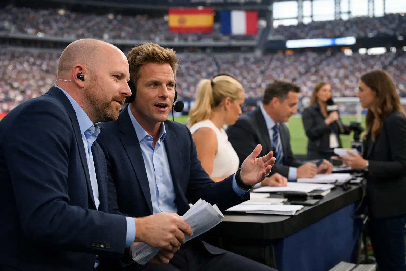Kommentatoren bei Fox für Frankreich vs Spanien Halbfinale WM 2026