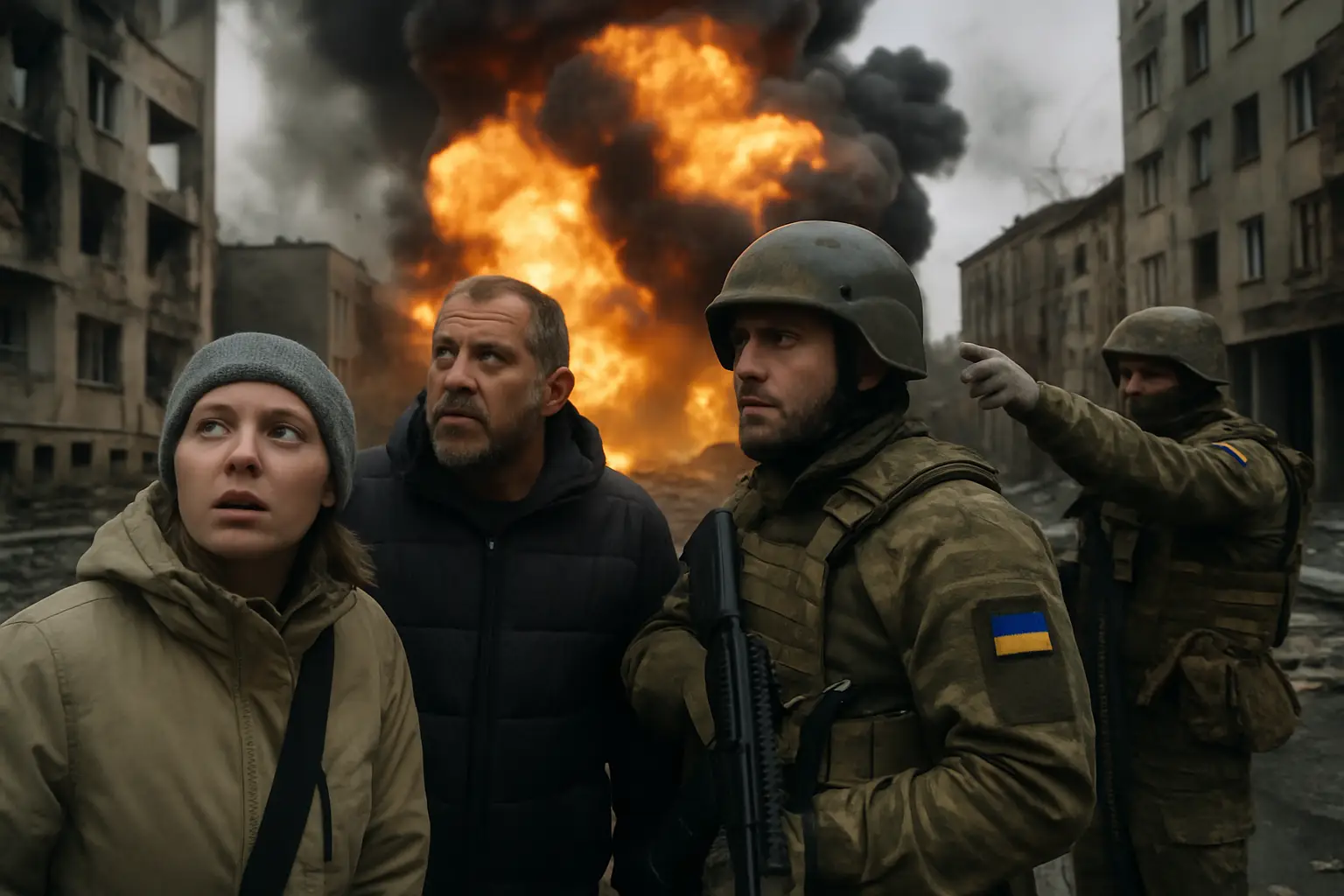 "Könnte ganzen Tag andauern": Russland attackiert die Ukraine mit mehreren Angriffswellen