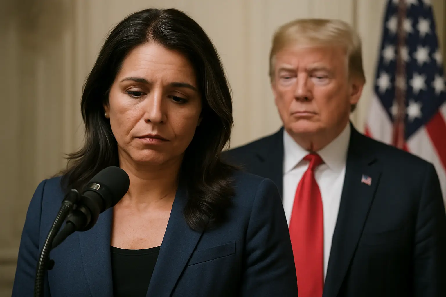 Krebs-Diagnose bei Ehemann: US-Geheimdienstchefin Tulsi Gabbard erklärt Rücktritt