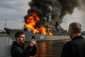 Kreml kündigt Vergeltung an: Ukraine meldet schweren Treffer auf russisches Ostsee-Kriegsschiff