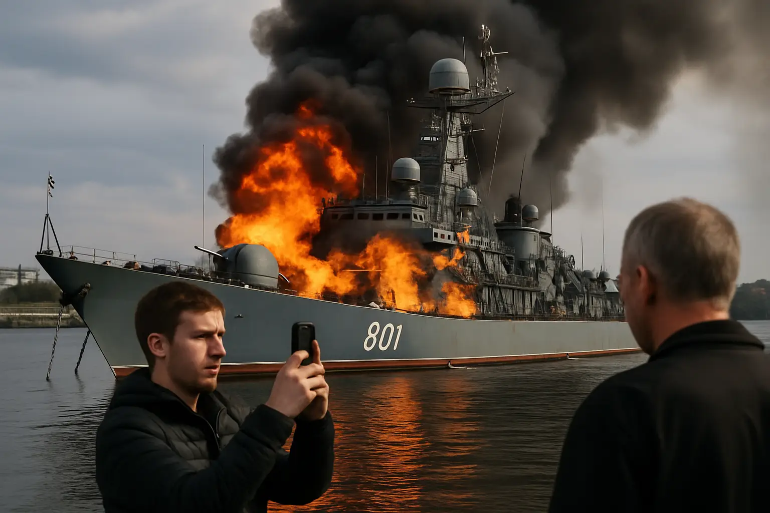 Kreml kündigt Vergeltung an: Ukraine meldet schweren Treffer auf russisches Ostsee-Kriegsschiff