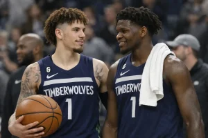 LaMelo Ball erleichtert Anthony Edwards' Spiel bei den Timberwolves