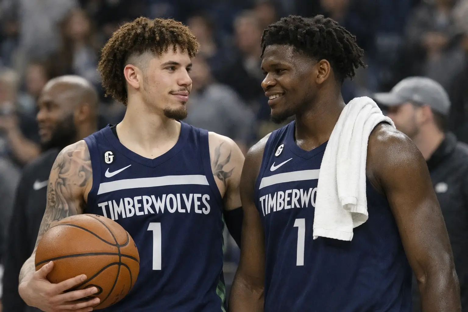 LaMelo Ball erleichtert Anthony Edwards' Spiel bei den Timberwolves