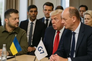 Macron: "Strategisches Erwachen": G7 wollen Russland mit neuen Sanktionen schwächen
