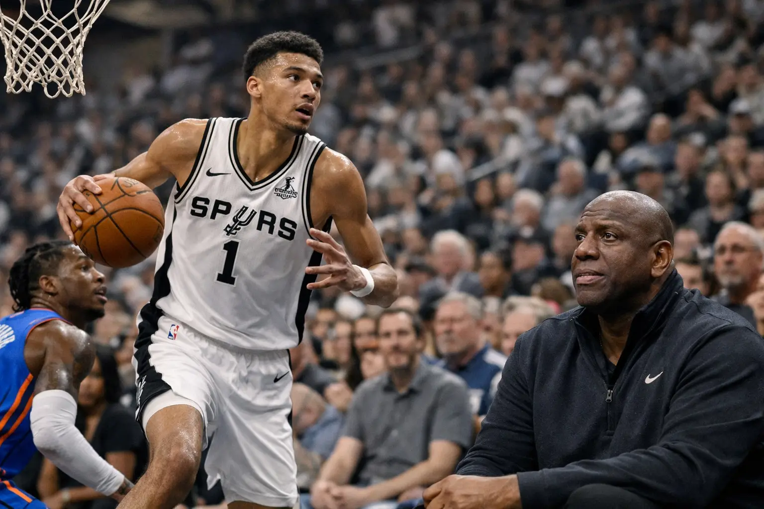Magic Johnson vergleicht Victor Wembanyama mit Steph Curry