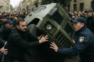 Mann entzieht sich Militärdienst: Ukrainische Politiker fordern Konsequenzen nach Angriff auf Armee-Rekrutierer