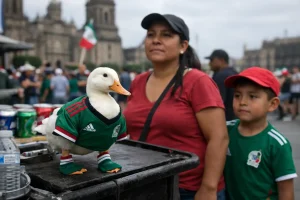 Merlin die Ente: Mexikos überraschendes WM-Maskottchen erobert Herzen