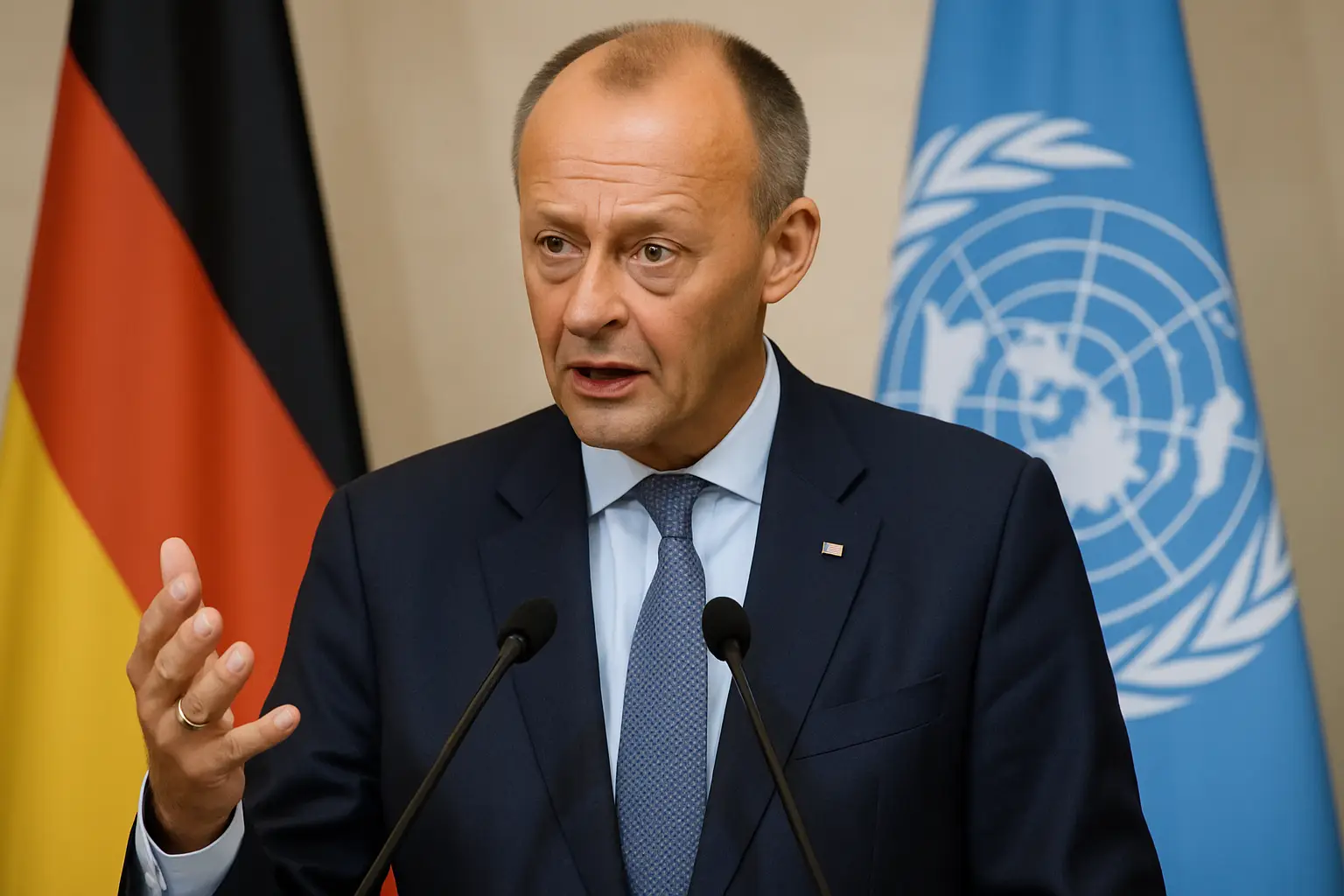 Merz warnt vor „herausforderndem Umfeld“: Deutschland plant erneute UN-Sicherheitsratskandidatur für 2035/36