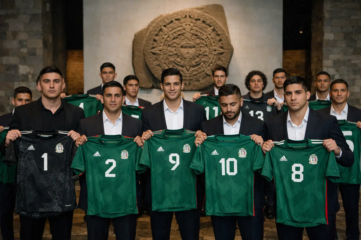 Mexikos Kadernummern für die WM 2026: Trikotnummern der Spieler