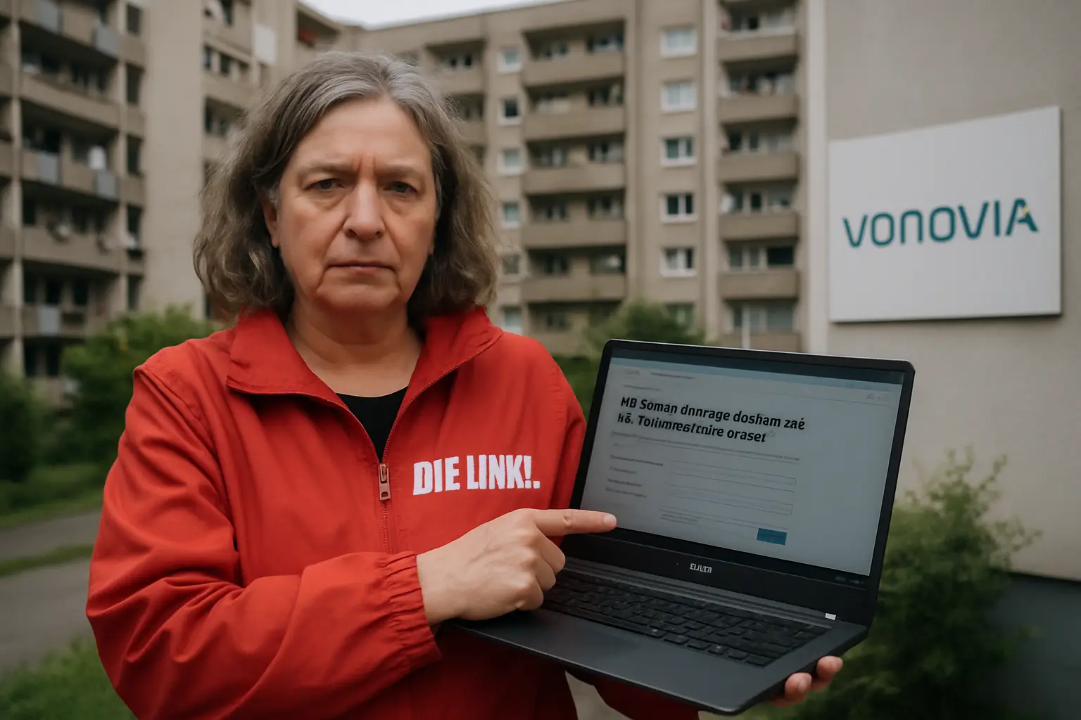 Mieter melden Linke Missbrauch: "Wir werden Vonovia aufs Dach steigen"
