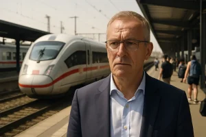 Minister über Deutsche Bahn: "Bei Hitze treten natürlich immer Probleme auf"