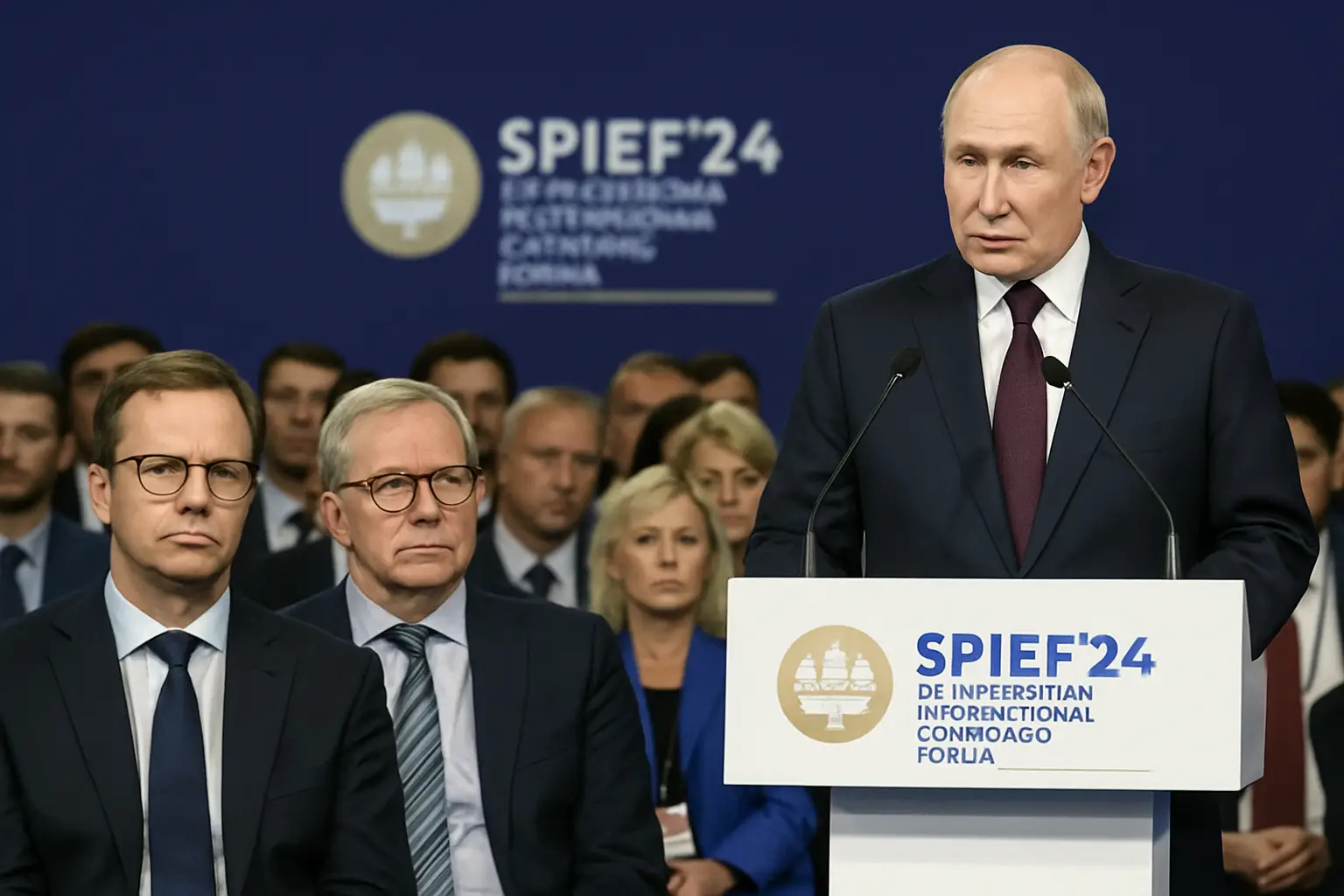 Mit AfD, Friedrich und Frantz: Deutsche Unternehmen kommen wieder zu Putins Wirtschaftsforum