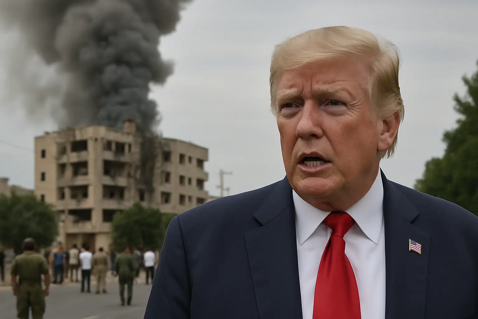 Trump: „Mit denen stimmt etwas nicht“ – Iran wurde „letzte Nacht hart getroffen“