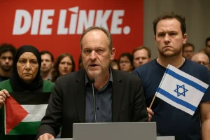 "Mit der heißen Nadel": Die Linken werfen Israel nun doch einen "Völkermord" vor