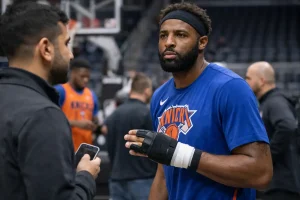 Mitchell Robinsons NBA-Finals-Plan nach Fingerbruch