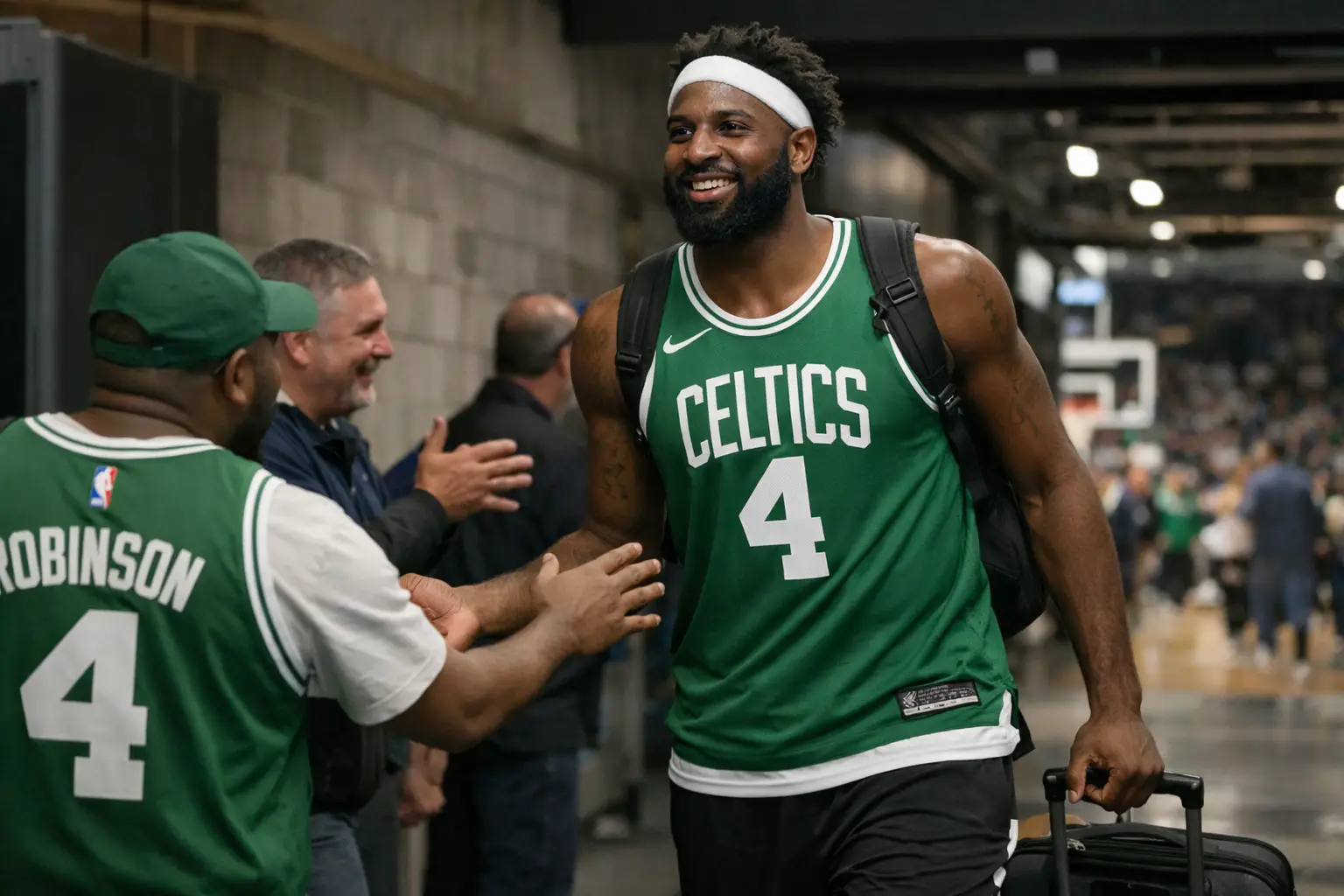 Mitchell Robinsons neue Trikotnummer bei den Celtics sorgt für Lacher