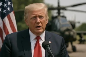 "Müssen darauf reagieren": Trump wirft Iran Hubschrauber-Abschuss vor und kündigt Vergeltung an
