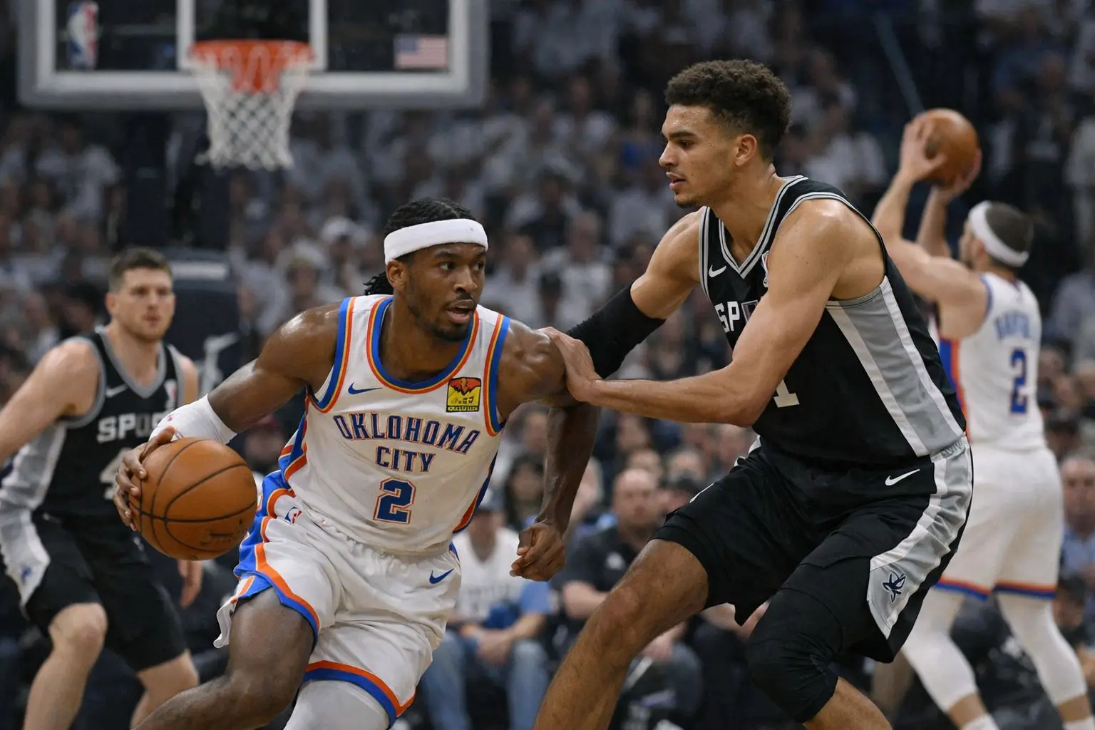 MVP führt Oklahoma City Thunder zum Sieg gegen Victor Wembanyama