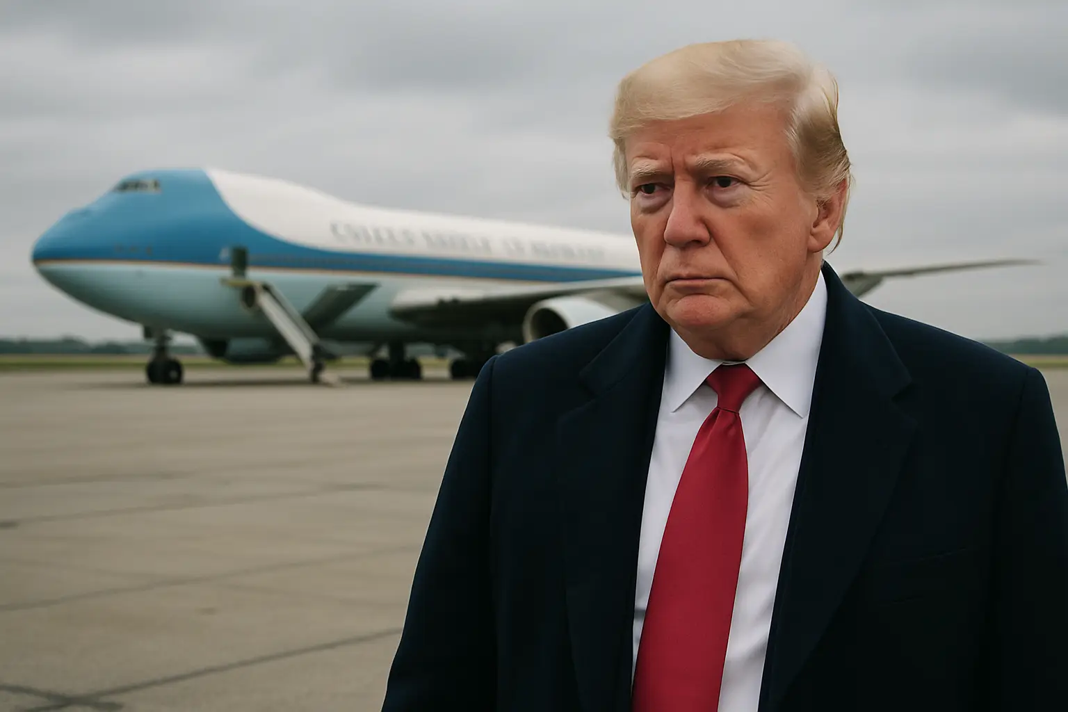 Trump zieht Journalisten wegen Berichten über Präsidentenflugzeug vor Gericht